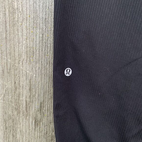 LULULEMON Dance Studio Pants Womens Sz 10 Black Stretch - Picture 10 of 11